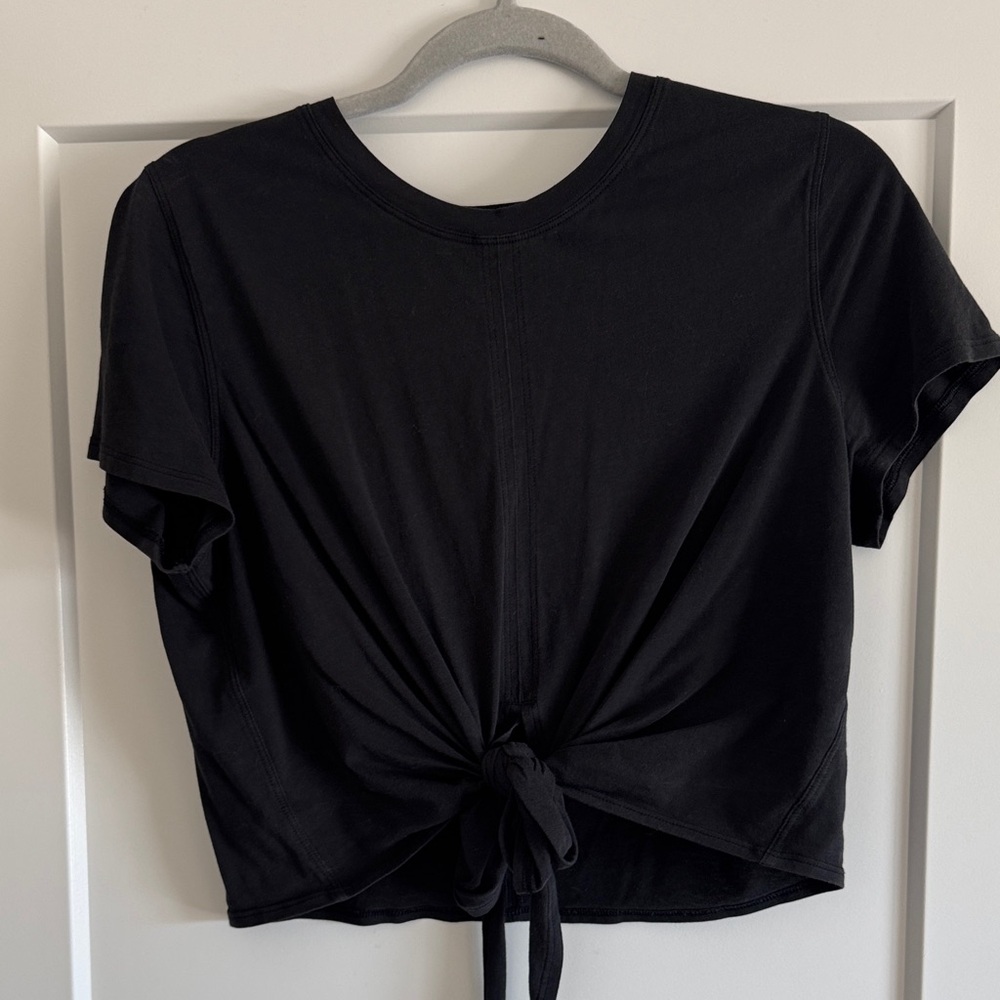 Lululemon tie front short sleeve